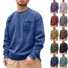 Herr  Trend  Lös  Rund hals  Huvtröja  Långa ärmar  Fritid