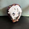 Super Cute 15cm Funny Anime Keychain Pendant Game The Freak Circus Plush Toy Harlequin Pierrot Character Keys Chain Plushie Doll