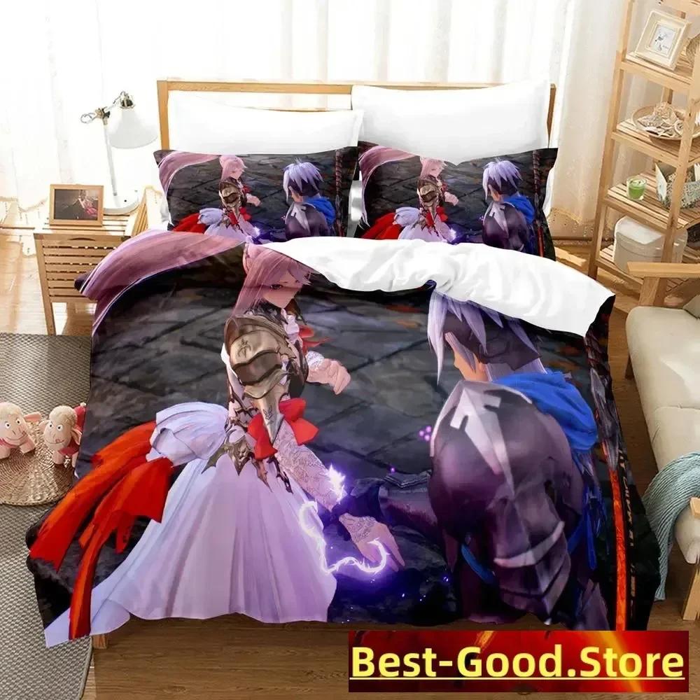 New Tales Of Arise Bedding Set Duvet Cover Sheet Printed Bed Set Pillowcase Bed Full Queen King Size Comforter Bedroom
