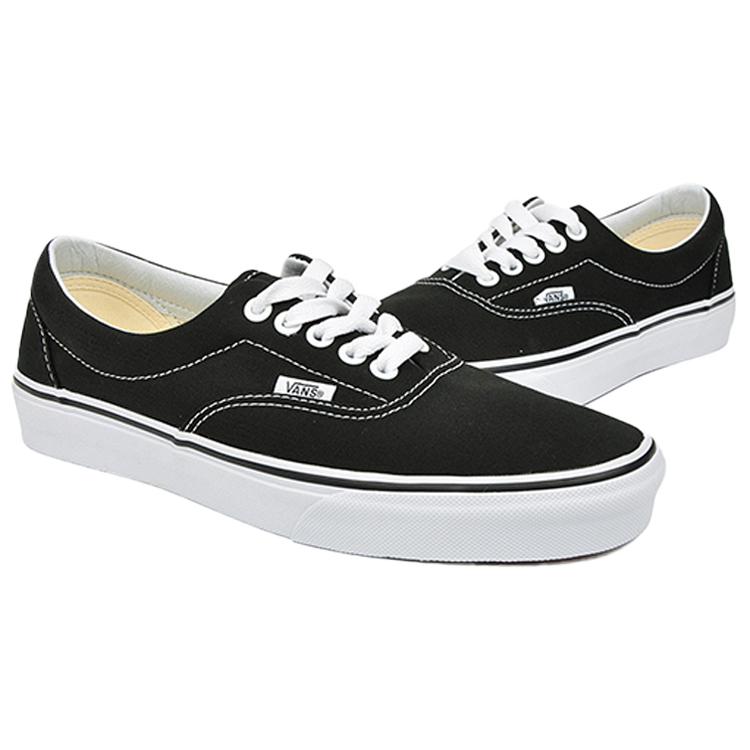 Vans Era 'Black White' (Unisex) Black / White Skateboard Shoes VN000EWZBLK