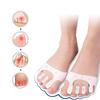3 Pairs Five-Hole Metatarsal Pads - Silicone Foot Pads for Toe Alignment, Pain Relief & Comfort for Metatarsalgia, Neuroma & Bunions