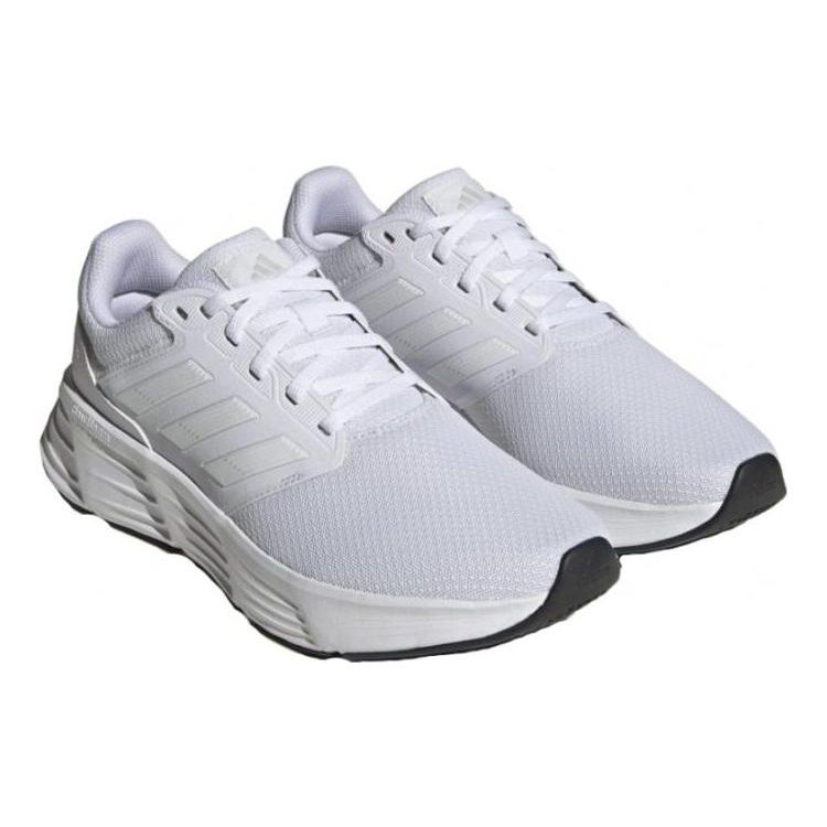 Adidas Galaxy 6 Bequeme Vielseitige Mesh Stoßdämpfung Rutschfest Abriebfest Low-Top Freizeit Laufschuhe Herren Sneaker Weiß HP6643