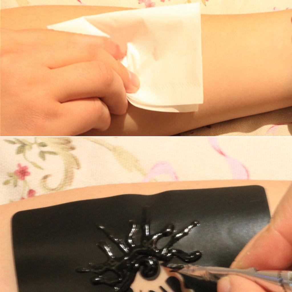 Small Henna Tattoo Stencil Bird Fly Pattern DIY Airbrush Paint Mehndi Henna Indian Tattoo Template