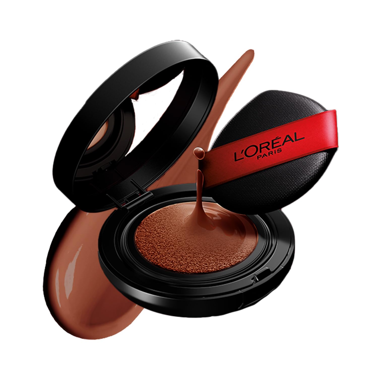L Oreal Paris Infallible Cushion Foundation, 24Hr Full Coverage, Glass-skin finish, No Oxidation, Shade 384, 11g