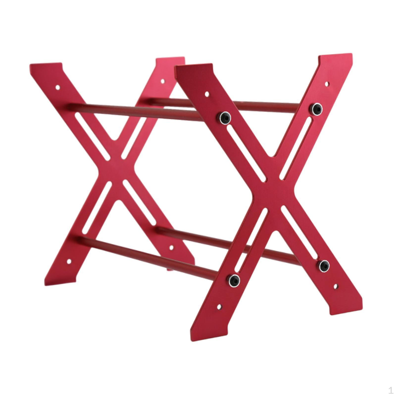 

RC Car Alloy Tires Rack Crawler Tire Wheel Rim Holder Display Metal Stand червоний