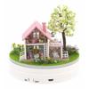 Yanoman Dollhouse Miniature: U Waterside Cottage 516-22 with Japanese Instructions and Self-Adhesive