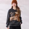 Women's Cartoon Jacquard Cashmere Pullover