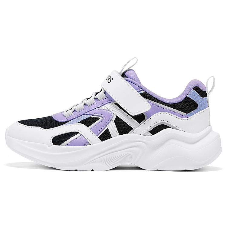 Skechers Girls Fashionable Versatile Comfortable Outdoor Sports Slip-Resistant Shock-Absorbing Durable Low-Top Casual Shoes Kids sneaker 303691L-WLV 27.5