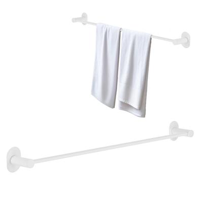 TOWEL HANGER, Wall-mounted, Self-adhesive, Screw-on Holder, MIRI, 61cm, White