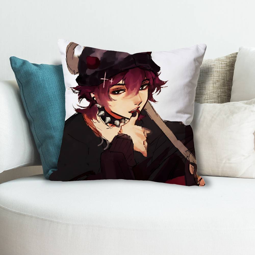 KKiller CChat Ronin Game Various Sizes Square Pillow Case For Car Home Bedchamber Decor Custom Valentine gift