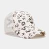 Cappellino da Baseball Estivo da Donna con Rete Traspirante in Poliestere per Protezione Solare Viaggi all'Aperto