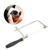 Portable U Shape Hacksaw Saw Bow Frame DIY Jewelry Making Cutting Tool with Saw Blade
