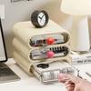 UFORU Cosmetics storage box Home dressing table Advanced sense bedroom large capacity removable drawer desktop storage cabinet