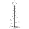 Vidaxl Stożkowa Choinka Z Lampek, 80 Ciepłych Białych Led, 120 Cm
