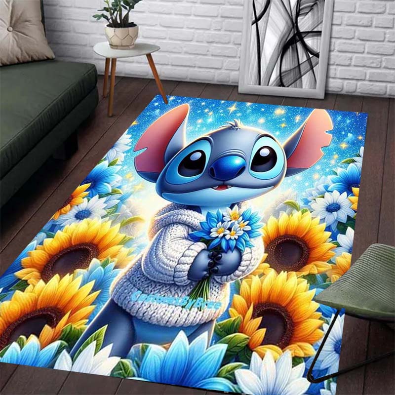 

Sunflower Stitch Pattern Carpet - Slip-resistant Kitchen and Outdoor Carpet, Home and Bedroom Decor Item, Birthday Gift 60x90cm