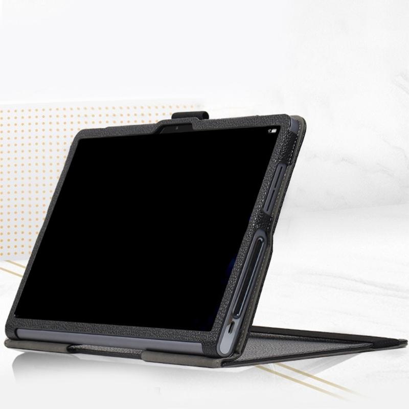 Shockproof Protective Case PU Leather Cover with Auto Sleep Wake Intelligent Cover Case for Tab Plus TB351FU Tablet Accessories