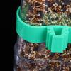 220ml Trappola per Acqua Automatica Gabbie per Uccelli Accessori Mangiatoia Fontana per Bere Pappagalli