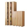 Mobile Dustproof Bookshelf: Sliding, Wheel-Equipped, Drawer-Type Storage Cabinet