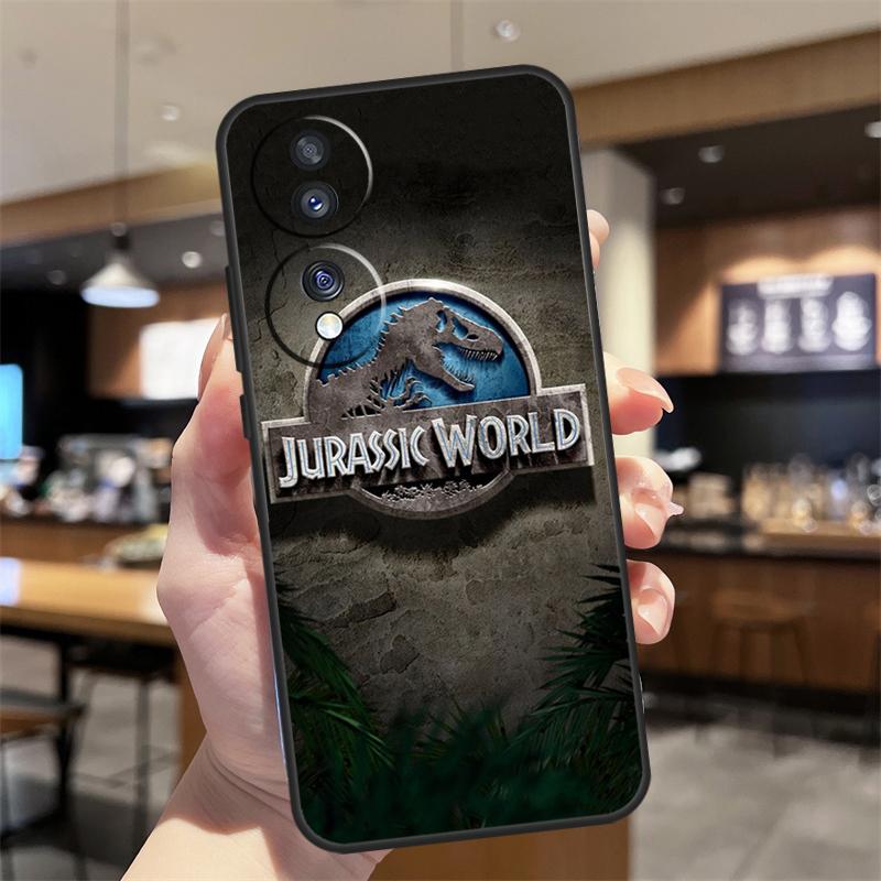 Jurassic Park Dinosaur World Cover For Huawei P30 P50 Pro P20 P40 Lite P Smart 2019 Nova 5T Honor X9a 50 70 X7 X8 Case