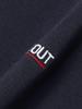 B:MING LIFE STORE by BEAMS "ABOUT" Embroidered Crew Neck Sweatshirt, Men's, Navy, L_92130453147