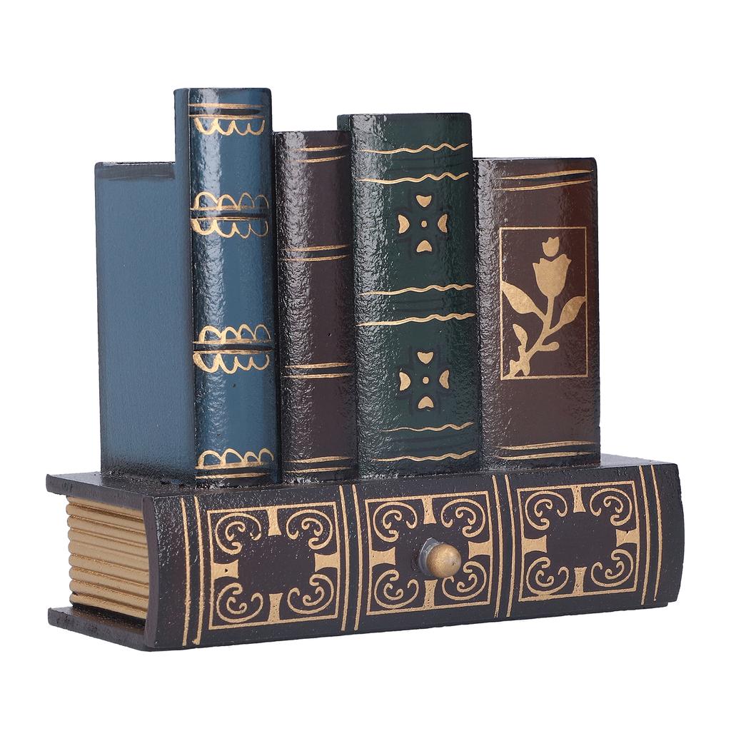 Retro Style Pencil Holder Pen Cup Desktop Storage Organizer Decoration for Home Office