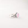 Rose Chalcedony Gemstone 925 Sterling Silver Jewelry Handcrafted Beautiful Ring RR-8-16