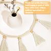 Tatuo Boho Macrame Tassel Garland for Classroom Decor Hanging Tassel Garland Bunting Boho Classroom Decor for Nursery Room Birthday Party Bedroom