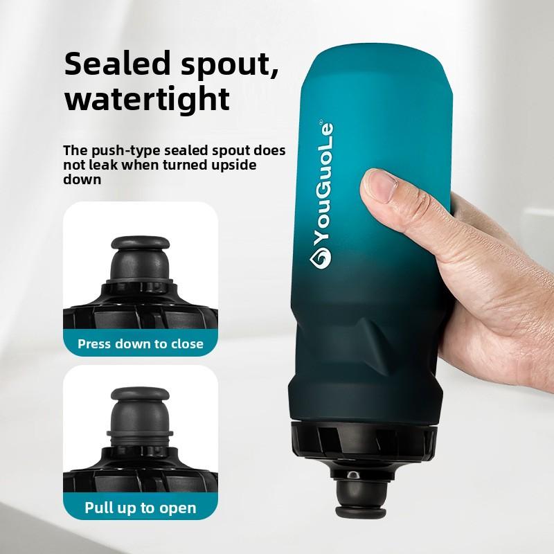 Cycling Extrusion Kettle Outdoor Mountain Road Bike Large Capacity Portable Sports Water Cup PP5