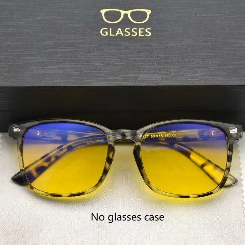 

Driving Glasses Night Vision Night Driving Glasses Man Night Vision Motorcycle Glasses Men Anti Blue Light Lens Square Frame