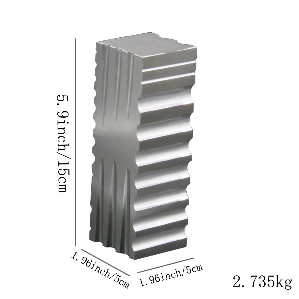 High Quality Four Sided Large Pit Iron/high Hardness Four Sided Groove/bracelet Steel Groove Large Steel Mold/gold Jewelry Tool