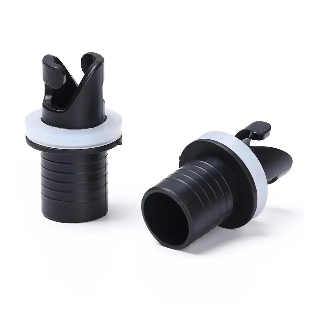 Water Sports Inflatable Boat Connector PVC Nylon Air Valve Caps Screw Hose Adapter Raft Foot Pump Fishing Kayak Boat Accessories