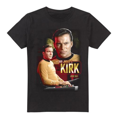 Star Trek Mens Captain Kirk T-Shirt