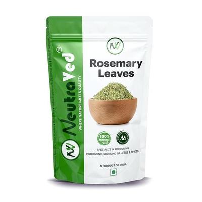 Hojas secas de romero NeutraVed (50 gramos) | Orgánico | Para el Crecimiento del Cabello, Reducir la Caspa y Condimentar Alimentos | Té de Hierbas, Cocina Mediterránea y Aceite DIY
