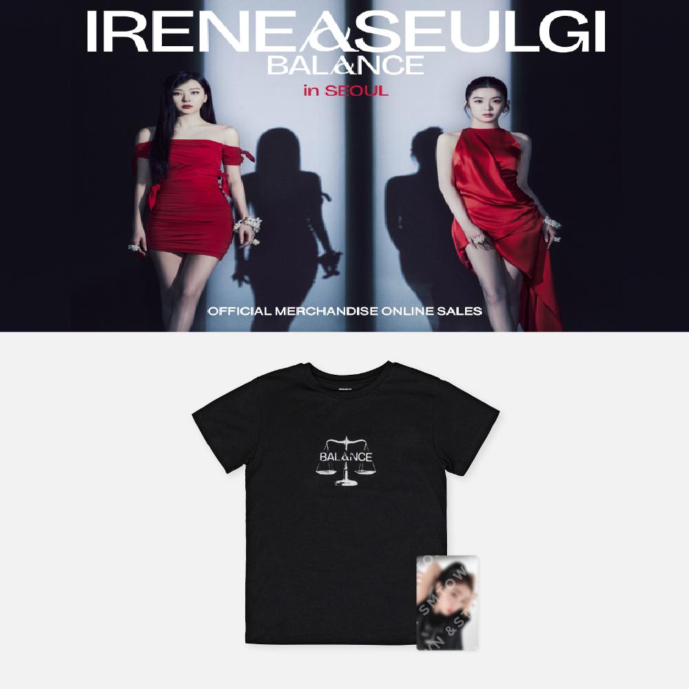 Pre-order 2025 IRENE & SEULGI Concert Tour BALANCE T-shirt Set
