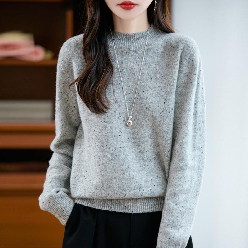 

Женский кашемировый свитер Qinghe кашемир 30% кашемир 70% шерсть женский осенне-зимний кашемировый свитер мягкий и теплый XXL серый