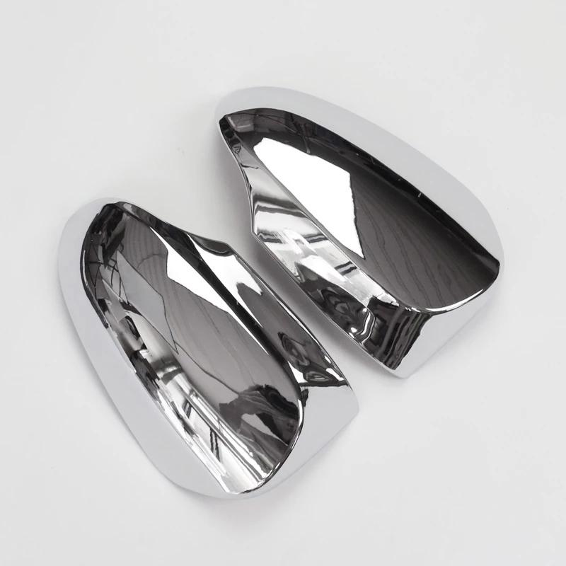 For Toyota Corolla Altis E170 2014 2015 2016 2017 ABS Chrome Side Door Rear View Mirror Cover Trim Cap Overlay Car