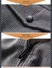 Chaqueta Cárdigan Unisex de Pana con Cremallera y Forro de Terciopelo Plus Otoño/Invierno 2025