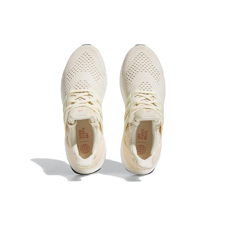 New Adidas Ultra Boost 1.0 Ecru Tint Coral Women's HQ4208