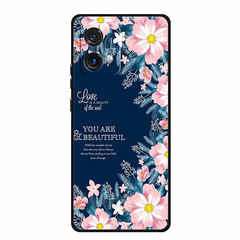 Per Motorola Moto G84 G54 5G Custodia Lusso TPU Morbido Silicone Cover Posteriore per Moto G54 MotoG84 Protettiva Antiurto Fundas