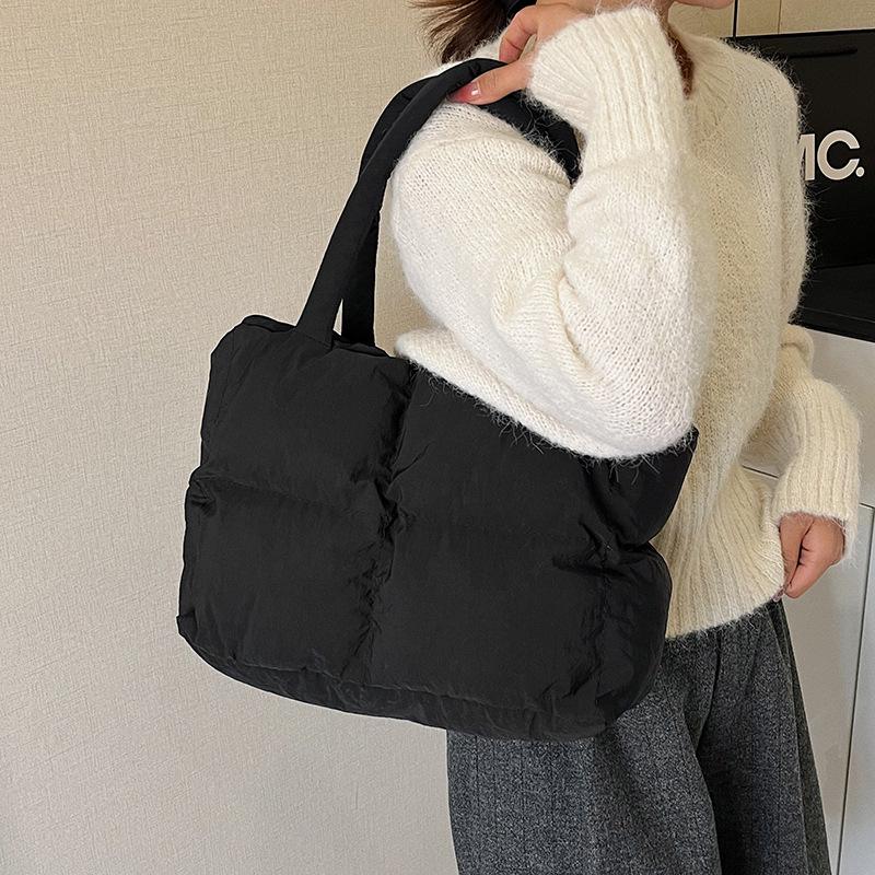 Große Damen-Tote-Bag für Pendler: Trendiges Herbst/Winter 2025 Einfaches Ein-Schulter-Design