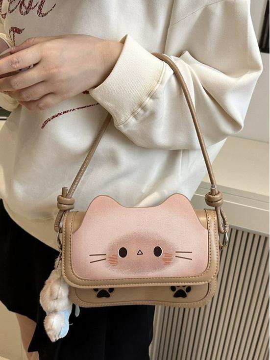 Sweet & Cute Women's Handbag - Exquisite Little Bear Shoulder & Crossbody Bag
