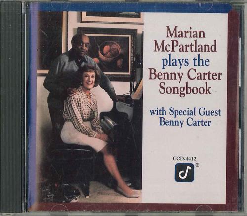 

CD MARIAN MCPARTLAND - Plays The Benny Carter Song Book CCD4412 CONCORD US Jazz Used