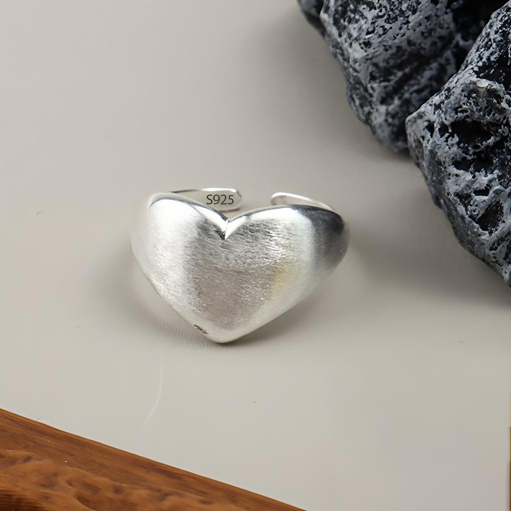 PANJBJ 925 Sterling Silver Golden Flower Rings For Women Drip Glaze Plant Irregular Adjustable Sweet Jewelry Gift Dropshipping