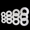 PTFE Gasket High Temperature Resistance Plastic King Flange Seal Washer Thick 1.25mm ID 3/4/5/6/7/8/9/10/11/11.2/12/12.5/13mm