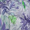 oneOone Cotton Flex Medium Purple Fabric Tropical Animal Sewing Fabric By The Yard Printed Diy Clothing Sewing Supplies 40 Inch