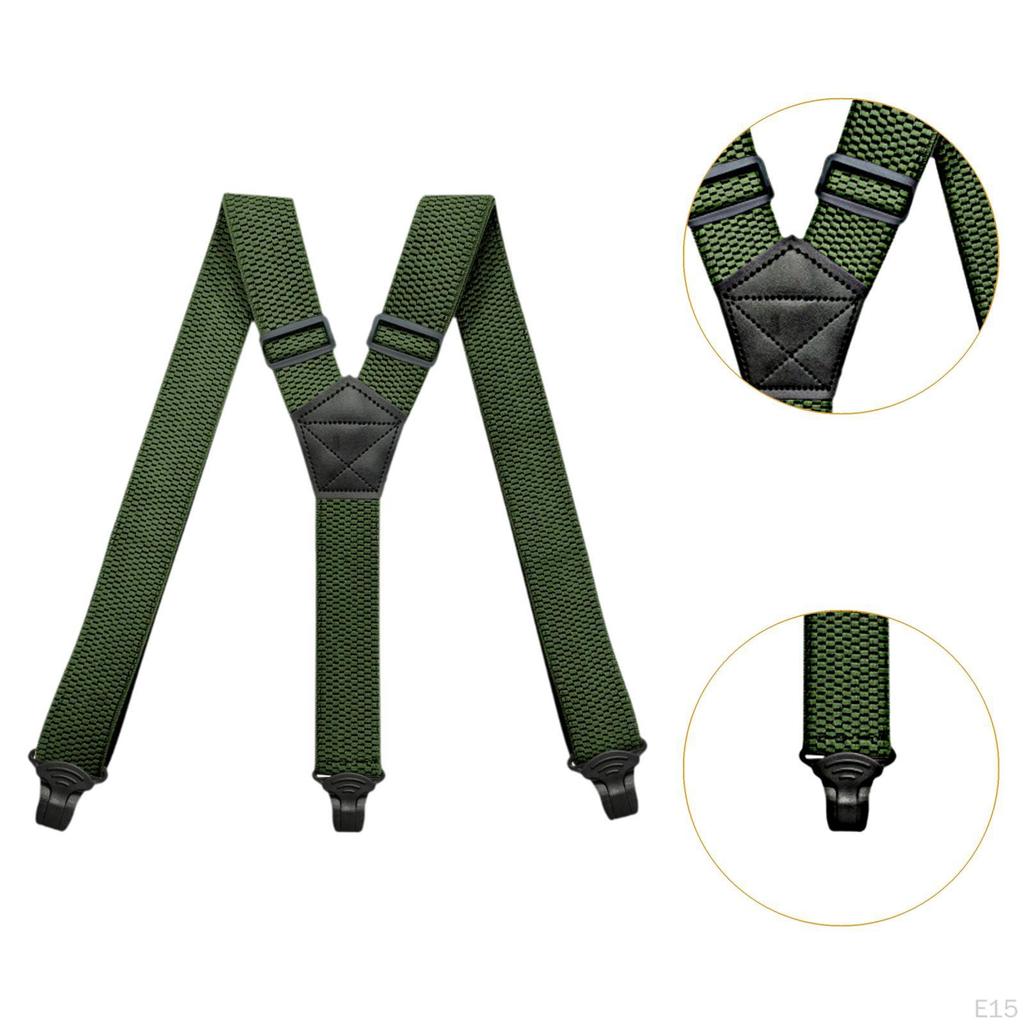 Hidden Suspenders for Belt Loops under Clothes 3 Clips Suspender