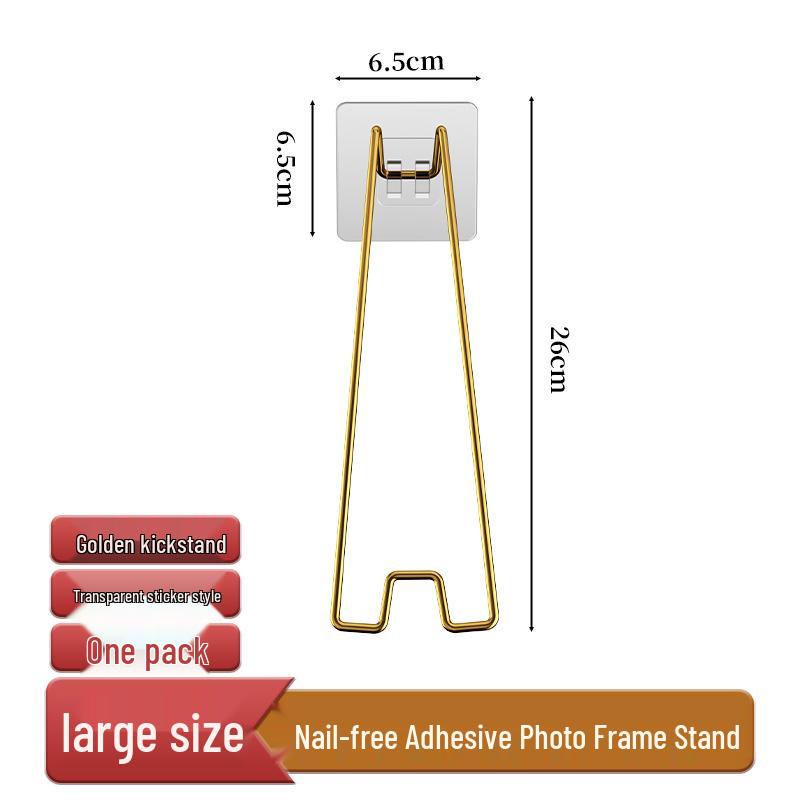 Cross-border Frameless Photo Frame Stand for Desktop Display