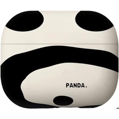 AirPods 3 Hülle - Weicher Silikonschutz - Stoßfest - Kratzfest - Handschlaufe - Panda