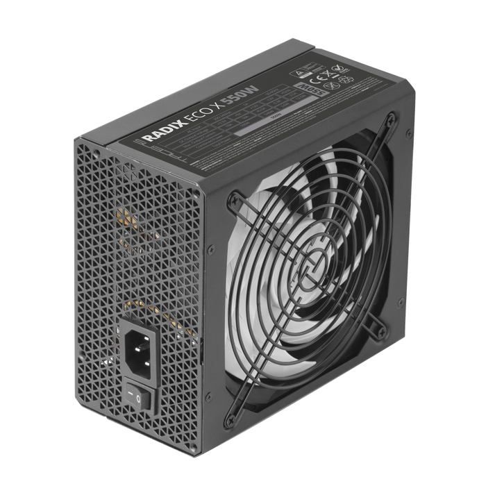 Alimentation ATX - Tacens - Radix ECO X 550 - 550W - Ventilateur 140mm Ultra-Silencieux - Garantie 6 Ans