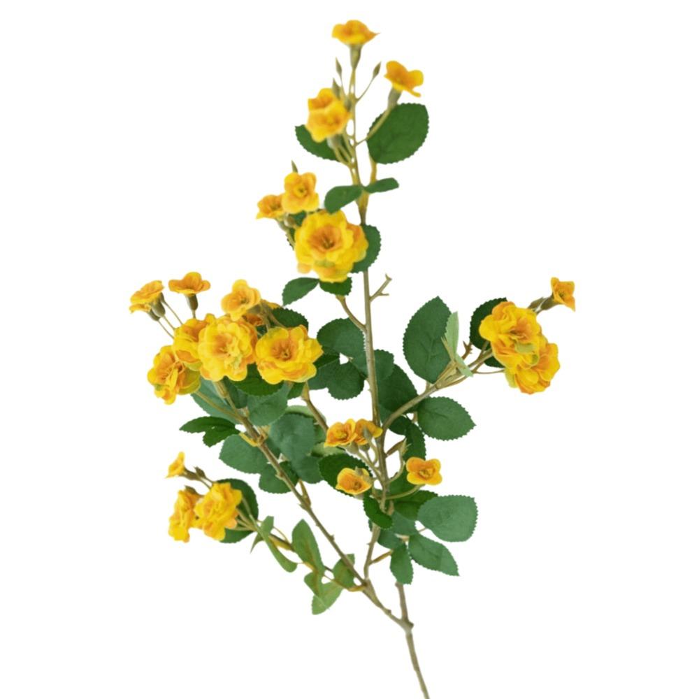 Handmade Artificial Flowers Silk Material High Quality DIY Wreath Artificial Flower Decorative Prop Silk Daisy Bridal Event жёлтый